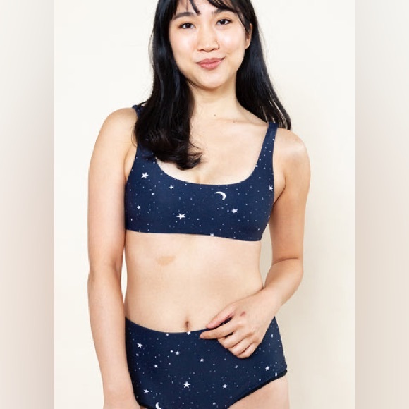 Kitty and Vibe Other - Navy Starry Night Bikini Set
